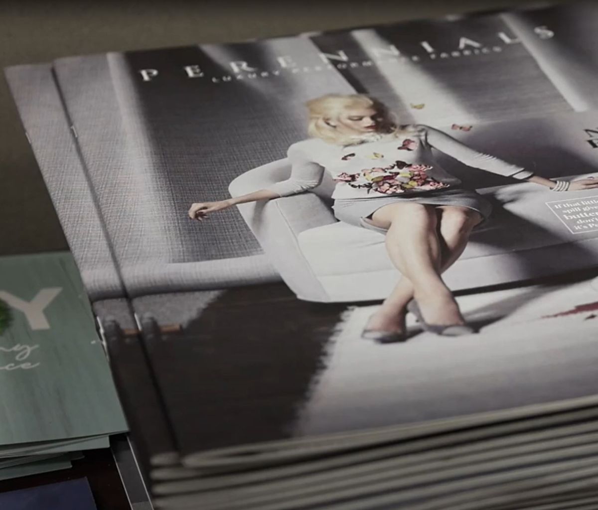 Cover of a magazine packaged with a Packsize perfect print packaging solution. 